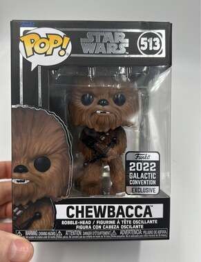Funko POP! Star Wars Chewbacca #513 (2022 Galactic Convention Exclusive)